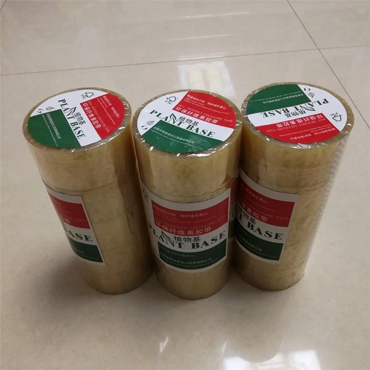 Cellulose Transparent Biodegradable Tape Eco-friendly