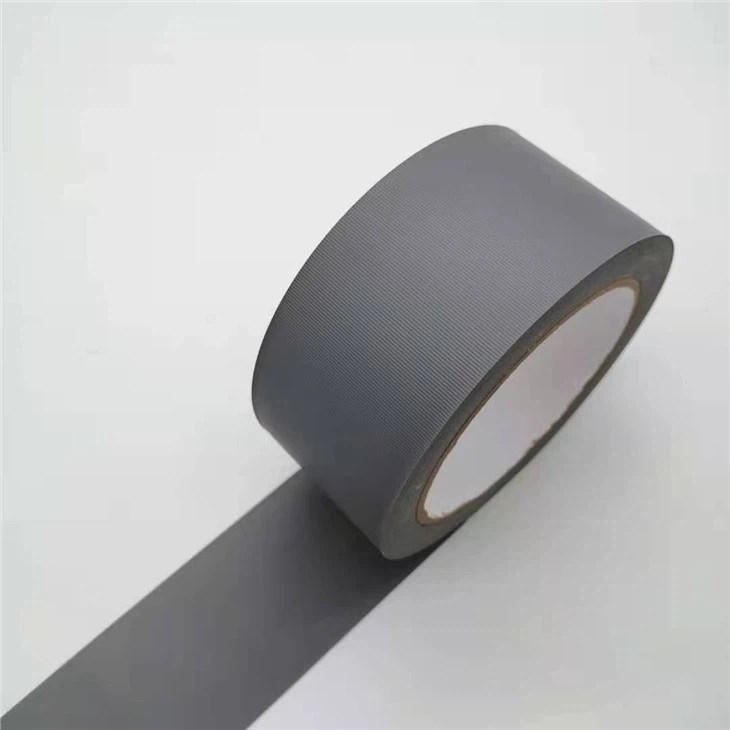 Embossed Silver Grey PVC Easy Tear Duct Tape 48mm*20m